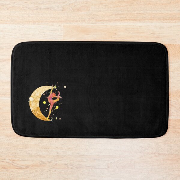 Item preview, colorful half moon yoga pose     designed and sold by BruceFisherQQ.