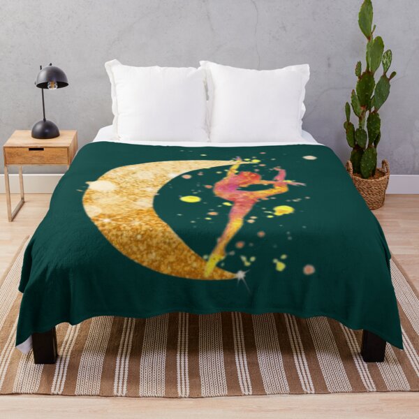 Item preview, colorful half moon yoga pose designed and sold by BruceFisherQQ.