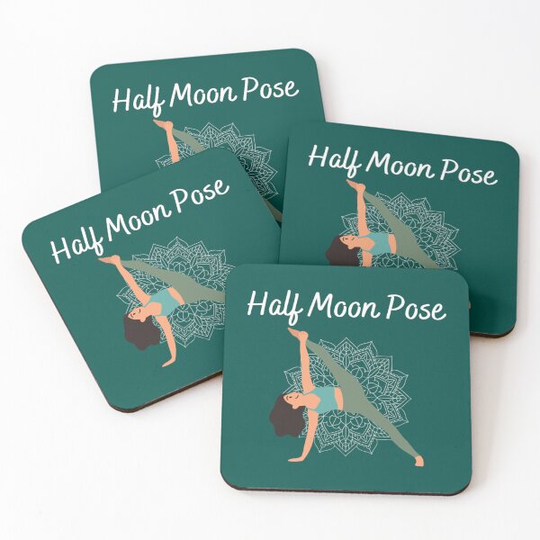 Item preview, Cute Meditation Half Moon Yoga Pose Zen      designed and sold by BruceFisherQQ.
