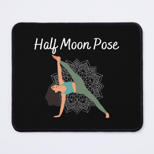 Item preview, Cute Meditation Half Moon Yoga Pose Zen      designed and sold by BruceFisherQQ.