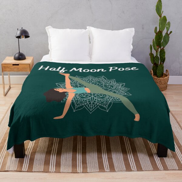 Item preview, Cute Meditation Half Moon Yoga Pose Zen designed and sold by BruceFisherQQ.