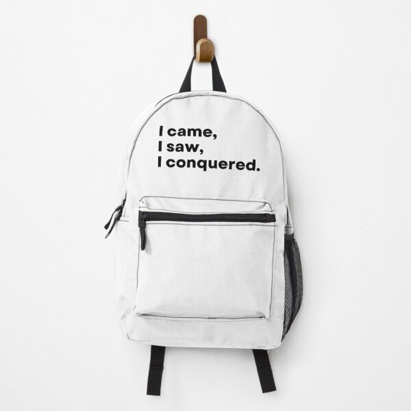 Item preview, I Came, I Saw, I Conquered(Inspirational Quote) designed and sold by Jalib.
