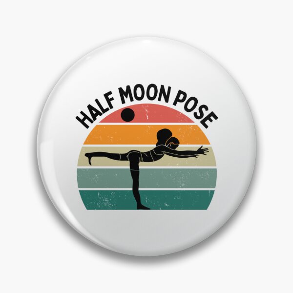 Item preview, Cute Meditation Half Moon Yoga Pose Zen     designed and sold by BruceFisherQQ.