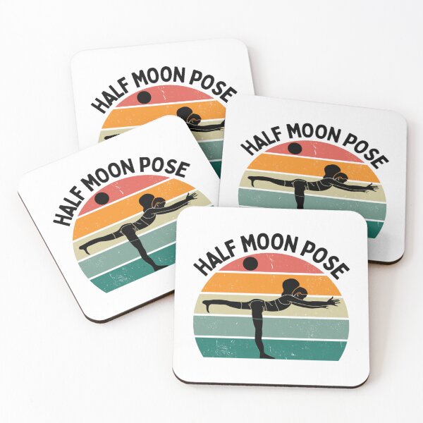 Item preview, Cute Meditation Half Moon Yoga Pose Zen     designed and sold by BruceFisherQQ.