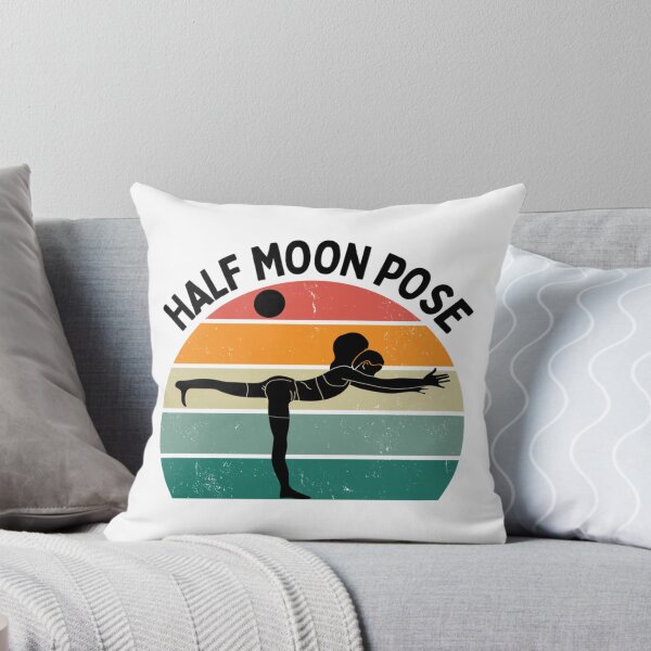 Item preview, Cute Meditation Half Moon Yoga Pose Zen     designed and sold by BruceFisherQQ.