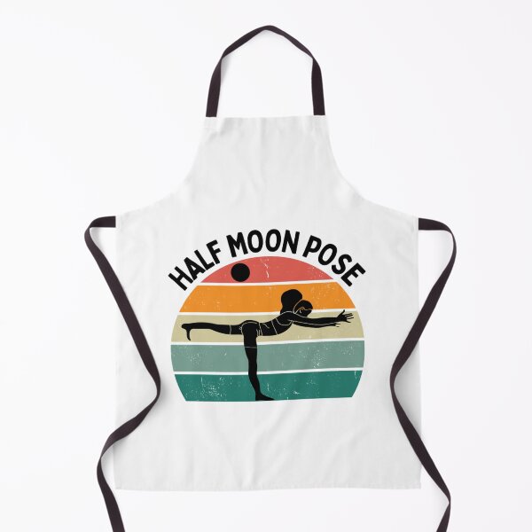 Item preview, Cute Meditation Half Moon Yoga Pose Zen designed and sold by BruceFisherQQ.
