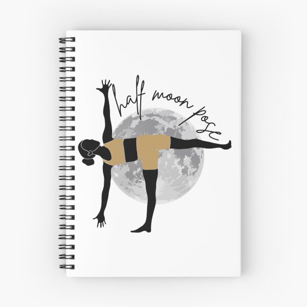 Item preview, Cute Meditation Half Moon Yoga Pose Zen   designed and sold by BruceFisherQQ.