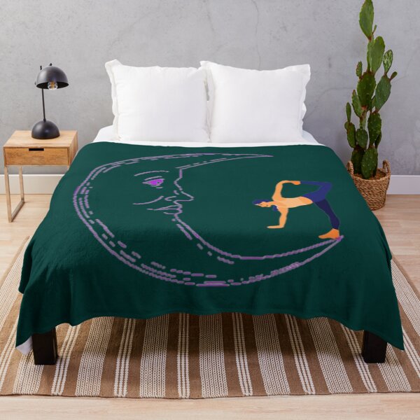 Item preview, Half moon Yoga illustration design designed and sold by BruceFisherQQ.