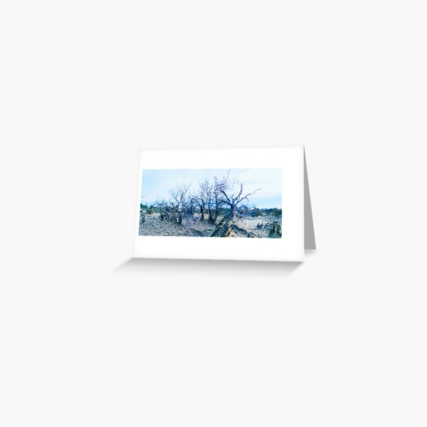 Fear Of Ghosts Greeting Card
