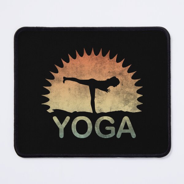 Item preview, half moon yoga pose                                     designed and sold by BruceFisherQQ.