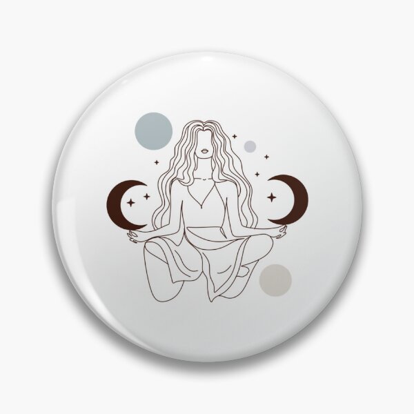 Item preview, half moon yoga pose                                   designed and sold by BruceFisherQQ.