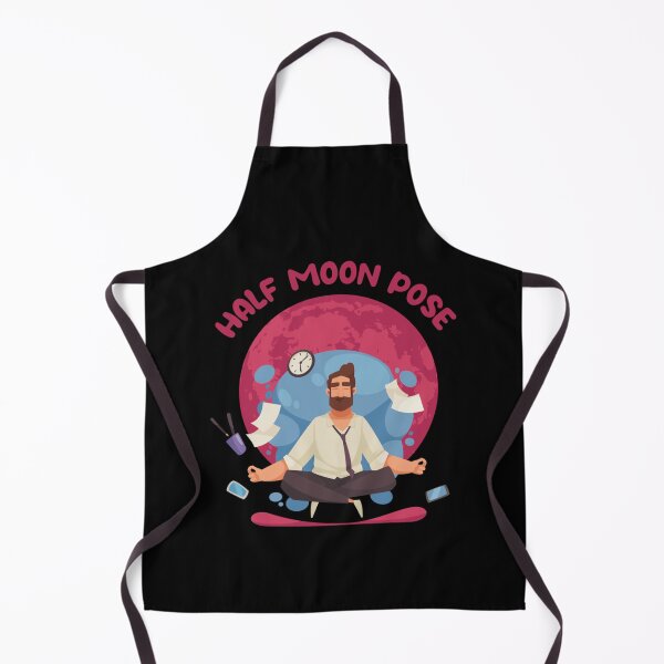 Item preview, Half Moon Yoga Pose designed and sold by BruceFisherQQ.