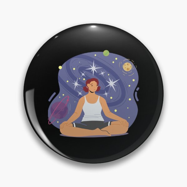 Item preview, half moon yoga pose                         designed and sold by BruceFisherQQ.