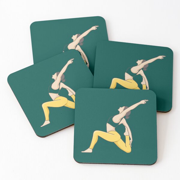 Item preview, half moon yoga pose                      designed and sold by BruceFisherQQ.