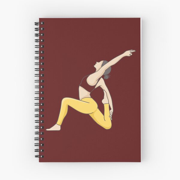 Item preview, half moon yoga pose                      designed and sold by BruceFisherQQ.