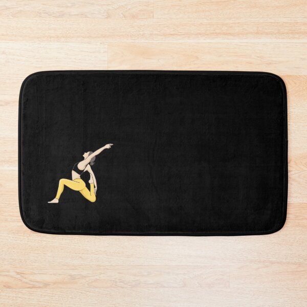Item preview, half moon yoga pose                      designed and sold by BruceFisherQQ.