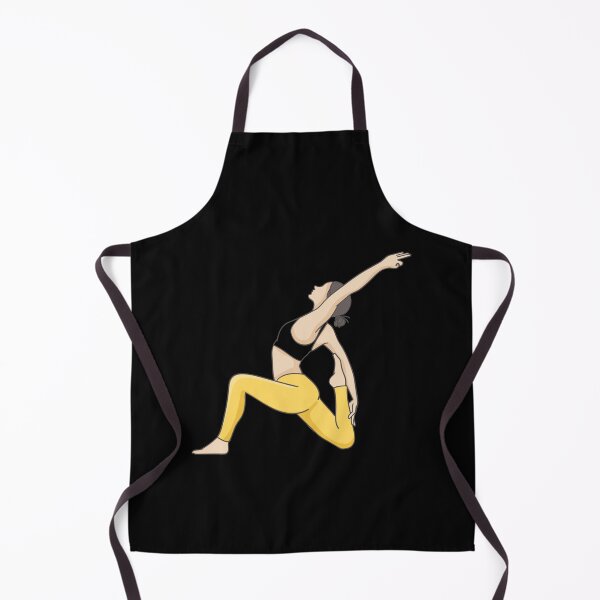 Item preview, half moon yoga pose designed and sold by BruceFisherQQ.