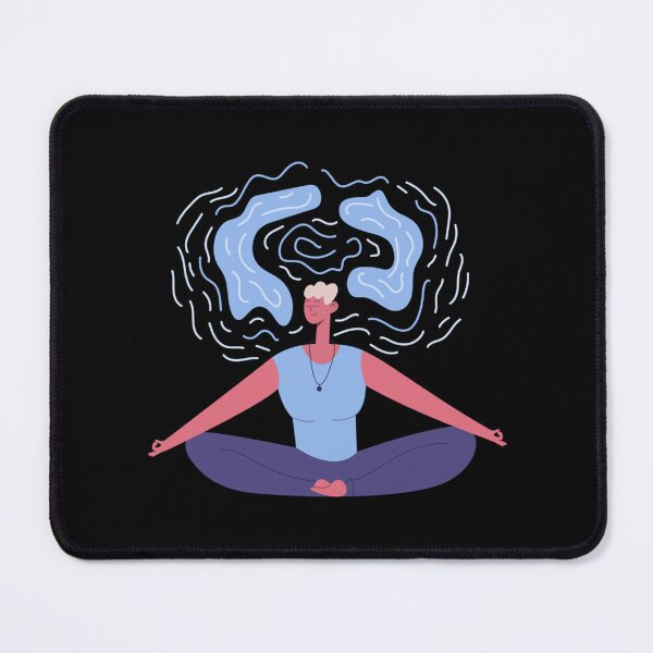 Item preview, half moon yoga pose                designed and sold by BruceFisherQQ.