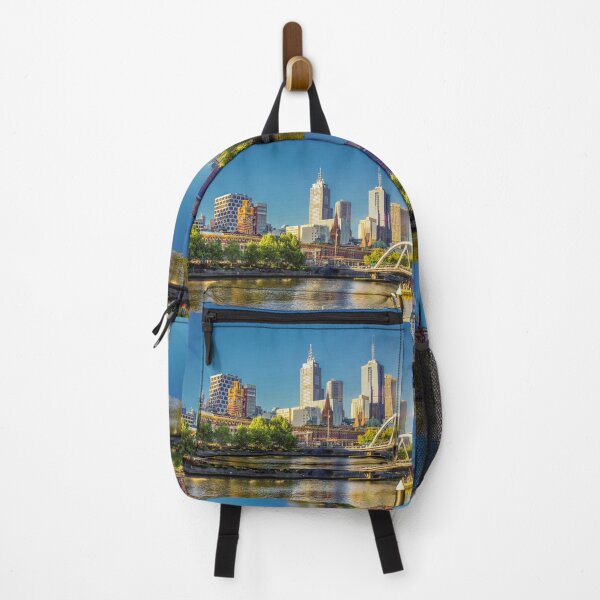 Item preview, Melbourne Skyline in Setting Sun designed and sold by Steven Jodoin.