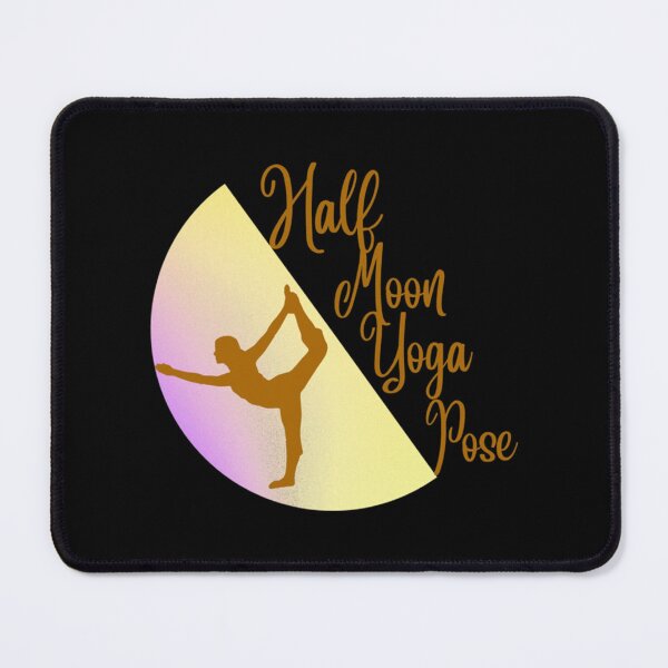 Item preview, Half Moon Yoga Pose        designed and sold by BruceFisherQQ.