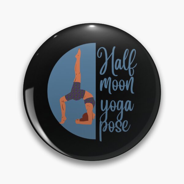 Item preview, Half Moon Yoga Pose       designed and sold by BruceFisherQQ.
