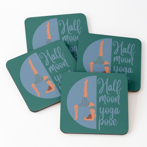 Item preview, Half Moon Yoga Pose       designed and sold by BruceFisherQQ.