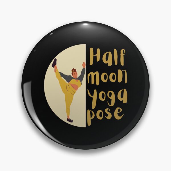 Item preview, Half Moon Yoga Pose      designed and sold by BruceFisherQQ.