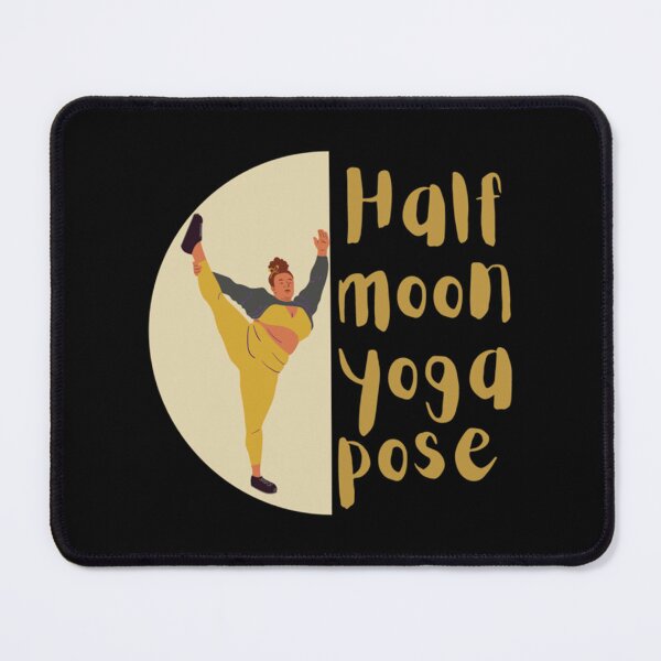 Item preview, Half Moon Yoga Pose      designed and sold by BruceFisherQQ.