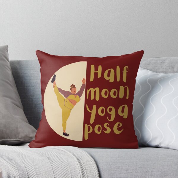 Item preview, Half Moon Yoga Pose      designed and sold by BruceFisherQQ.