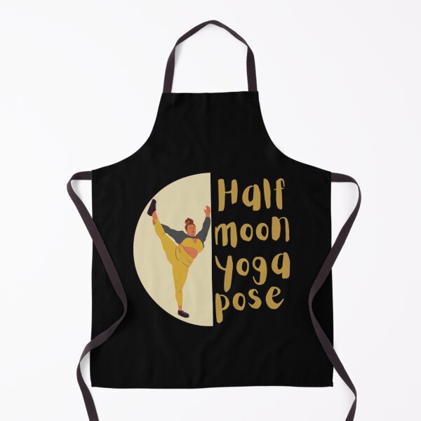 Item preview, Half Moon Yoga Pose designed and sold by BruceFisherQQ.