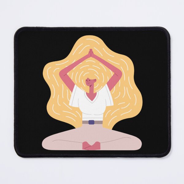 Item preview, Half Moon Yoga Pose designed and sold by BruceFisherQQ.