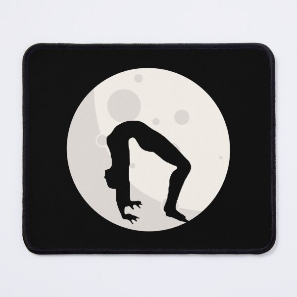 Item preview, Half moon yoga pose   designed and sold by BruceFisherQQ.