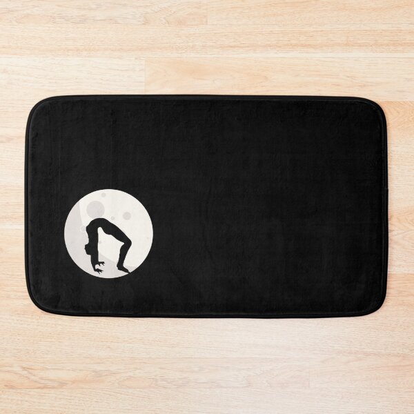Item preview, Half moon yoga pose   designed and sold by BruceFisherQQ.