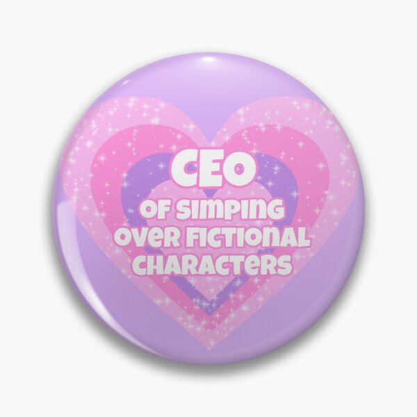 Item preview, CEO of simping over fictional characters designed and sold by venusbyliv.