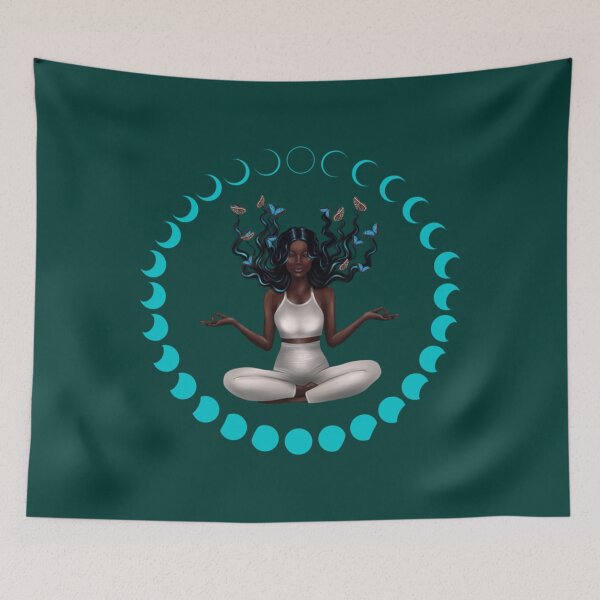 Item preview, Half Moon Yoga Pose Design by Onewalk   designed and sold by BruceFisherQQ.