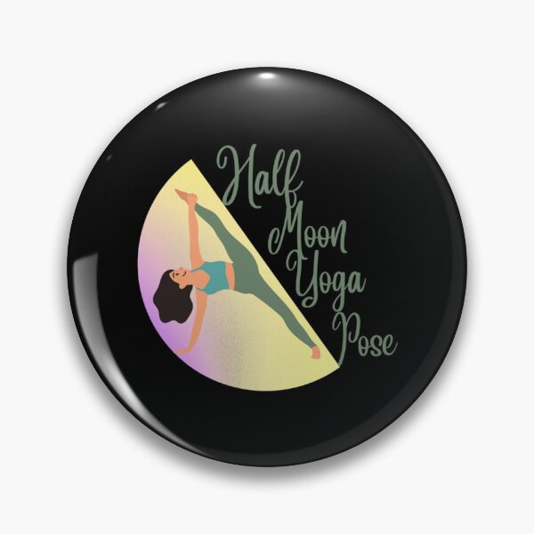 Item preview, Half Moon Yoga Pose designed and sold by BruceFisherQQ.