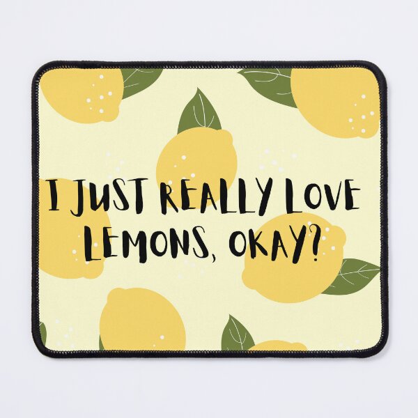 Item preview, I Just Really Love Lemons, Okay? designed and sold by Jalib.