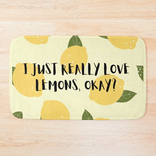 Item preview, I Just Really Love Lemons, Okay? designed and sold by Jalib.