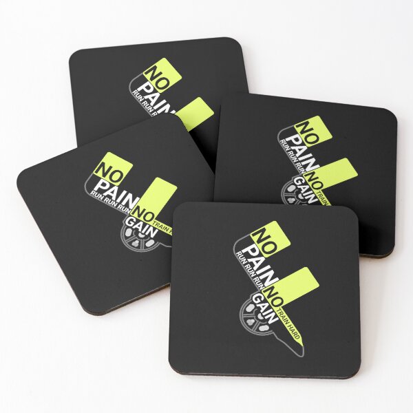 Item preview, No pain No gain Gym exercise workout bodybuilding designed and sold by IHRArt.