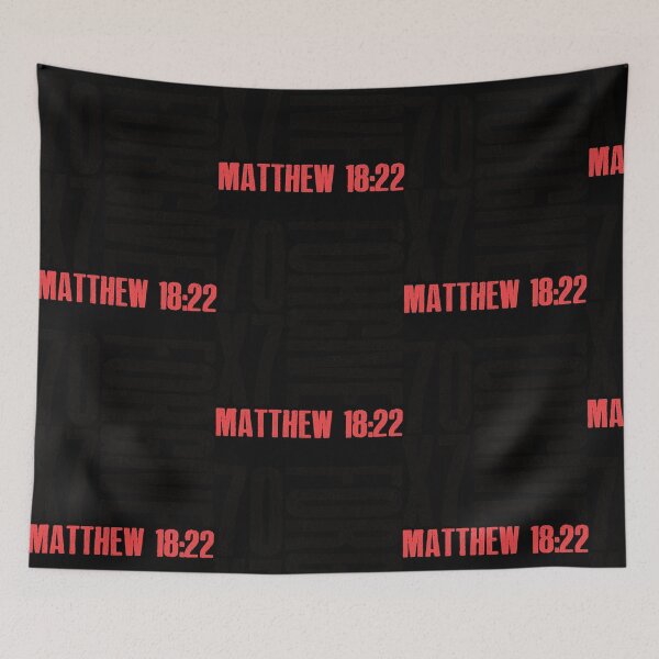 Item preview, Forgive 70 X 7 Matthew 1822  designed and sold by TylerMorg88401.