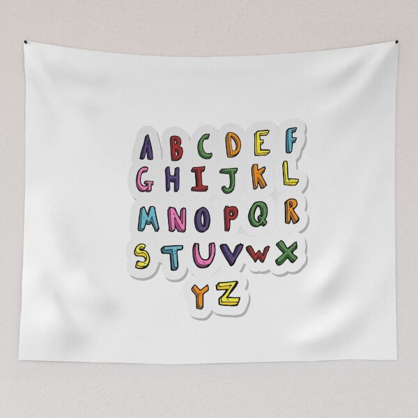 Item preview,  ALPHABET STICKER  designed and sold by DiscoVibes.