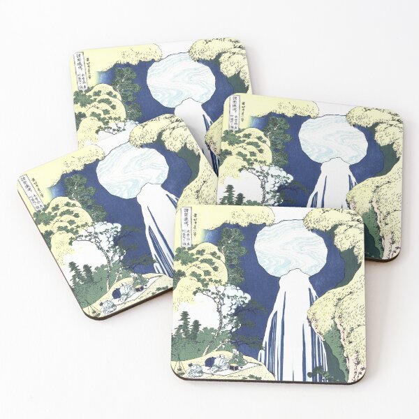 Item preview, Katsushika Hokusai  The Amida Falls in the Far Reaches of the Kisokaido Road designed and sold by OldTimeArt.