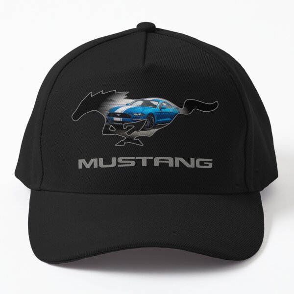 Item preview, Ford Mustang GT Logo Emblem Design (Blue on Black) designed and sold by TheCartist.