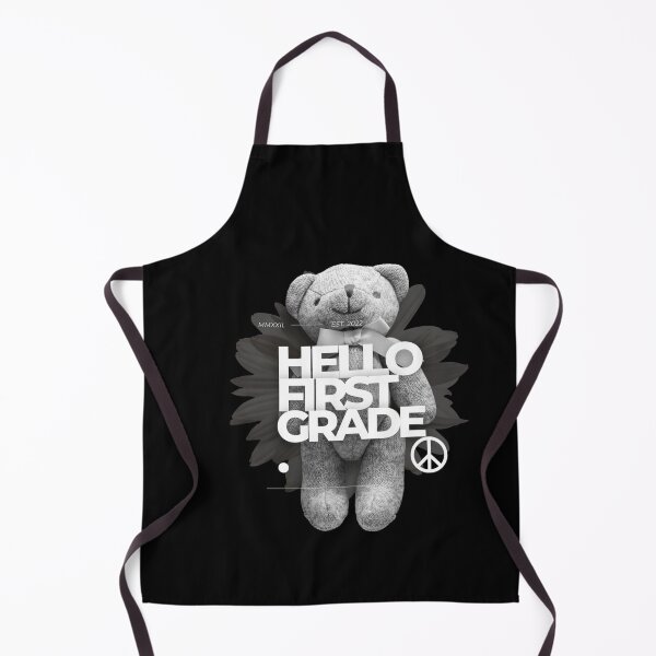 Item preview, HELLO FISRT GRADE BEAR  designed and sold by DiscoVibes.