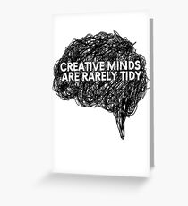 Creative minds_©ChunkaMunka on Redbubble Greeting Card