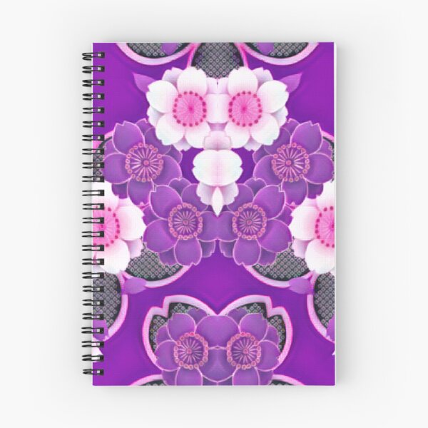 Aperçu de l'œuvre Fleurs violettes créée et vendue par RainbowStudios.