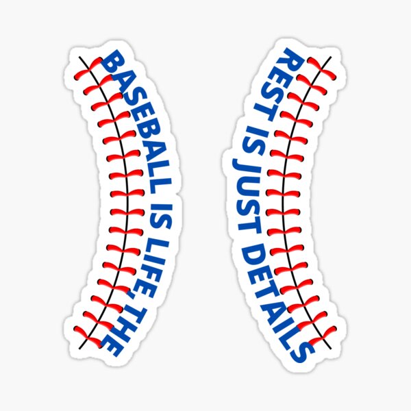 Baseballislife Sticker