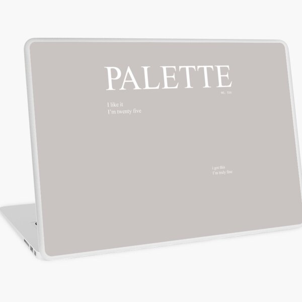 PALETA Vinilo para portátil