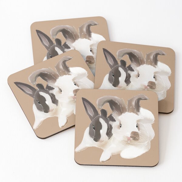 Item preview, Dutch Anggora Rabbit _ Bunniesmee  designed and sold by bunniesmee.
