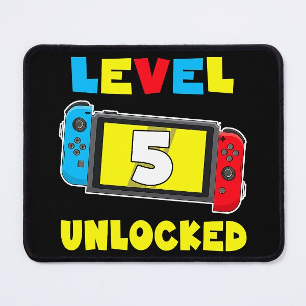 Item preview, Level 5 Unlocked 5th Birthday Video Game 5 Year Old designed and sold by AtmanJosef.